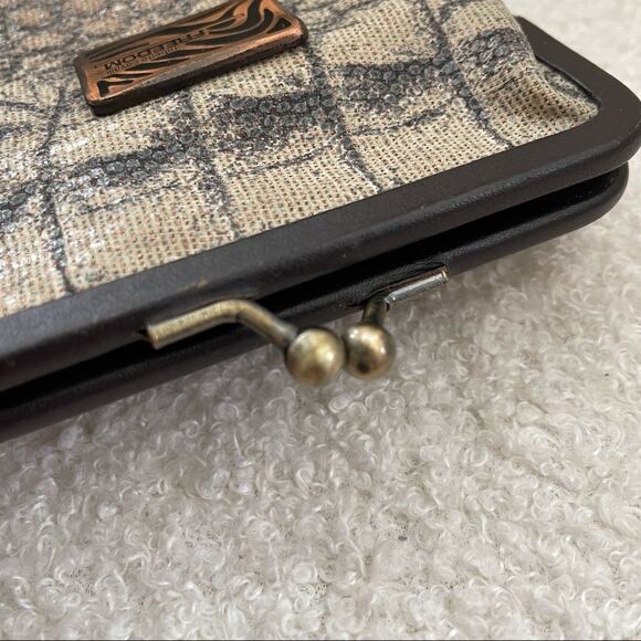 Roberto Cavalli Animal Print Coin Purse Clamshell Opening Kiss Lock Closure - Picture 11 of 11